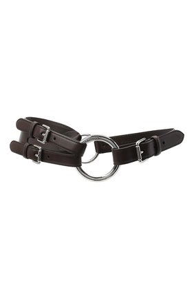 Женский кожаный ремень RALPH LAUREN темно-коричневого цвета по цене 57150 руб., арт. 408825148 | Фото 1 Женский кожаный ремень RALPH LAUREN темно-коричневого цвета, арт. 408825148 | Фото 1