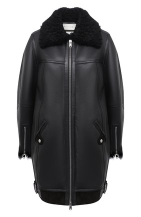 Женская дубленка ALEXANDER MCQUEEN черного цвета по цене 529500 руб., арт. 633561/Q5AET | Фото 1 Женская дубленка ALEXANDER MCQUEEN черного цвета, арт. 633561/Q5AET | Фото 1