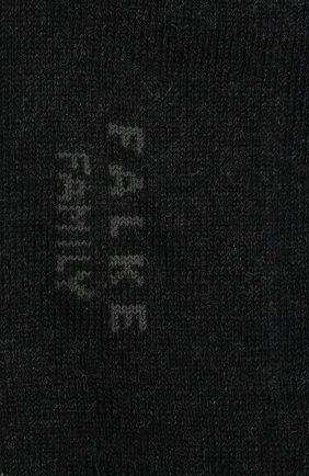 Детские носки FALKE темно-серого цвета, арт. 10645. | Фото 2 (Материал: Текстиль, Хлопок; Региональные ограничения белый список (Axapta Mercury): RU; Кросс-КТ: Носки)