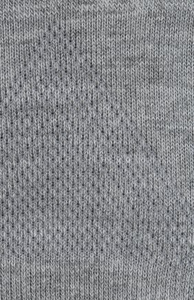 Детские носки FALKE серого цвета, арт. 12285. | Фото 2 (Кросс-КТ: Носки; Материал: Текстиль, Синтетический материал)