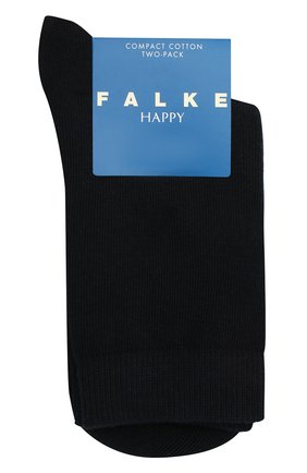 Детские комплект из двух пар носков FALKE синего цвета, арт. 12299. | Фото 1 (Материал: Текстиль, Хлопок)