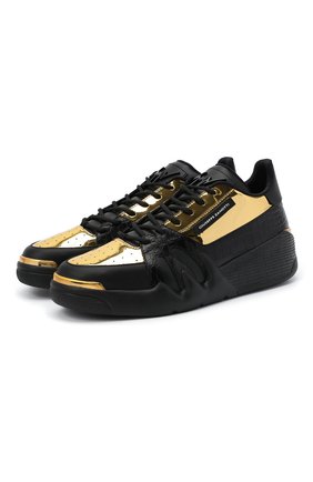 Мужские комбинированные кеды talon GIUSEPPE ZANOTTI DESIGN черного цвета по цене 66600 руб., арт. RU00042/001 | Фото 1 Мужские комбинированные кеды talon GIUSEPPE ZANOTTI DESIGN черного цвета, арт. RU00042/001 | Фото 1
