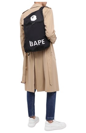 Мужской текстильный рюкзак BAPE черного цвета по цене 6350 руб., арт. 1G80182012 | Фото 2 Мужской текстильный рюкзак BAPE черного цвета, арт. 1G80182012 | Фото 2