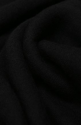 Мужской шарф из шерсти и шелка RICK OWENS черного цвета по цене 44900 руб., арт. RU20F3462 | Фото 2 Мужской шарф из шерсти и шелка RICK OWENS черного цвета, арт. RU20F3462 | Фото 2