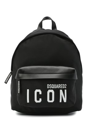 Мужской комбинированный рюкзак DSQUARED2 черно-белого цвета по цене 38000 руб., арт. BPM0019 11703199 | Фото 1 Мужской комбинированный рюкзак DSQUARED2 черно-белого цвета, арт. BPM0019 11703199 | Фото 1