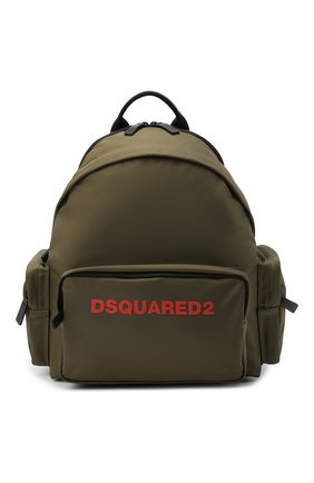 Мужской текстильный рюкзак DSQUARED2 хаки цвета по цене 35900 руб., арт. BPM0045 11702174 | Фото 1 Мужской текстильный рюкзак DSQUARED2 хаки цвета, арт. BPM0045 11702174 | Фото 1