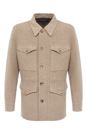 Мужская шерстяная куртка RALPH LAUREN бежевого цвета по цене 317500 руб., арт. 790799303 | Фото 1 Мужская шерстяная куртка RALPH LAUREN бежевого цвета, арт. 790799303 | Фото 1