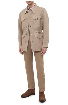 Мужская шерстяная куртка RALPH LAUREN бежевого цвета по цене 317500 руб., арт. 790799303 | Фото 2 Мужская шерстяная куртка RALPH LAUREN бежевого цвета, арт. 790799303 | Фото 2