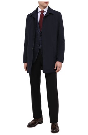 Мужская хлопковая сорочка TOM FORD синего цвета по цене 45150 руб., арт. 8FT629/94SWAX | Фото 2 Мужская хлопковая сорочка TOM FORD синего цвета, арт. 8FT629/94SWAX | Фото 2