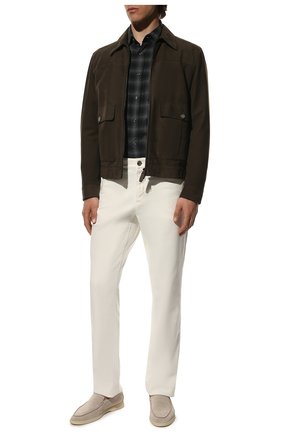 Мужская хлопковая рубашка TOM FORD серого цвета по цене 59950 руб., арт. 8FT270/94MEKI | Фото 2 Мужская хлопковая рубашка TOM FORD серого цвета, арт. 8FT270/94MEKI | Фото 2 (Длина (для топов): Стандартные; Материал внешний: Хлопок; Рукава: Длинные; Мужское Кросс-КТ: Рубашка-одежда; Случай: Повседневный; Принт: Клетка; Стили: Кэжуэл; Манжеты: На пуговицах; Воротник: Кент; Региональные ограничения белый список (Axapta Mercury): RU)