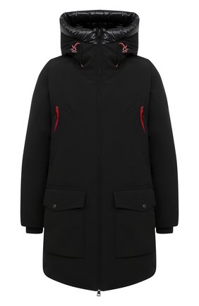 Мужская пуховая парка 2 moncler 1952 MONCLER GENIUS черного цвета по цене 158000 руб., арт. F2-092-1C510-00-57843 | Фото 1 Мужская пуховая парка 2 moncler 1952 MONCLER GENIUS черного цвета, арт. F2-092-1C510-00-57843 | Фото 1