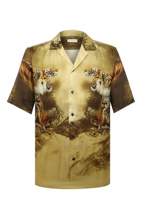 Мужская рубашка из вискозы DRIES VAN NOTEN разноцветного цвета по цене 49400 руб., арт. 202-20717-1075 | Фото 1 Мужская рубашка из вискозы DRIES VAN NOTEN разноцветного цвета, арт. 202-20717-1075 | Фото 1
