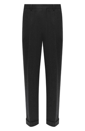 Мужской шерстяные брюки DRIES VAN NOTEN серого цвета по цене 59750 руб., арт. 202-20950-1183 | Фото 1 Мужской шерстяные брюки DRIES VAN NOTEN серого цвета, арт. 202-20950-1183 | Фото 1