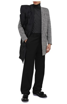 Мужской шерстяная водолазка DRIES VAN NOTEN серого цвета по цене 41250 руб., арт. 202-21205-1700 | Фото 2 Мужской шерстяная водолазка DRIES VAN NOTEN серого цвета, арт. 202-21205-1700 | Фото 2