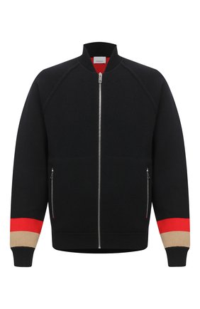 Мужская кардиган из шерсти и кашемира BURBERRY черного цвета по цене 78100 руб., арт. 8029404 | Фото 1 Мужская кардиган из шерсти и кашемира BURBERRY черного цвета, арт. 8029404 | Фото 1