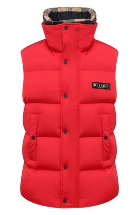 Мужской пуховый жилет DSQUARED2 красного цвета по цене 93150 руб., арт. S74FB0265/S53140 | Фото 1 Мужской пуховый жилет DSQUARED2 красного цвета, арт. S74FB0265/S53140 | Фото 1
