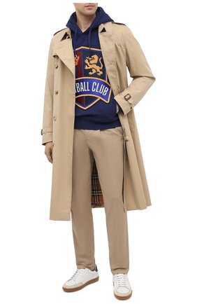 Мужской хлопковое худи DSQUARED2 синего цвета по цене 99900 руб., арт. S74GU0422/S25030 | Фото 2 Мужской хлопковое худи DSQUARED2 синего цвета, арт. S74GU0422/S25030 | Фото 2