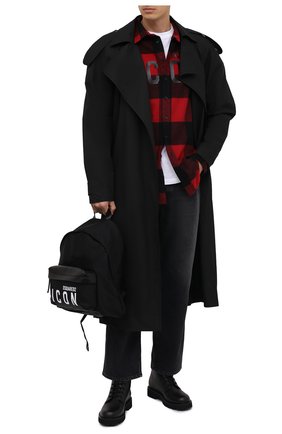 Мужская рубашка DSQUARED2 красного цвета по цене 42050 руб., арт. S79DL0007/S53139 | Фото 2 Мужская рубашка DSQUARED2 красного цвета, арт. S79DL0007/S53139 | Фото 2