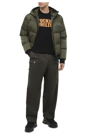 Мужская хлопковая футболка DSQUARED2 черного цвета по цене 20900 руб., арт. S79GC0007/S23009 | Фото 2 Мужская хлопковая футболка DSQUARED2 черного цвета, арт. S79GC0007/S23009 | Фото 2