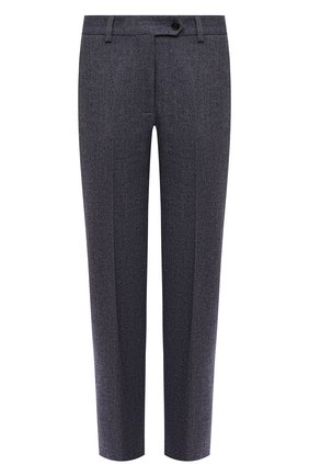 Женские шерстяные брюки KITON синего цвета по цене 123500 руб., арт. D48125K05T39 | Фото 1 Женские шерстяные брюки KITON синего цвета, арт. D48125K05T39 | Фото 1