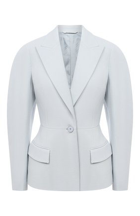 Женский шерстяной жакет GIVENCHY голубого цвета по цене 206000 руб., арт. BW30BU127Y | Фото 1 Женский шерстяной жакет GIVENCHY голубого цвета, арт. BW30BU127Y | Фото 1