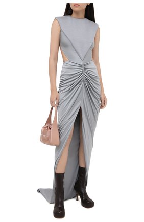 Женские кожаные ботильоны bv bold BOTTEGA VENETA темно-коричневого цвета по цене 96800 руб., арт. 631934/VBP40 | Фото 2 Женские кожаные ботильоны bv bold BOTTEGA VENETA темно-коричневого цвета, арт. 631934/VBP40 | Фото 2