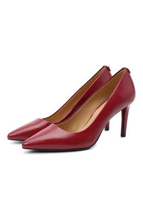 Женская кожаные туфли dorothy MICHAEL MICHAEL KORS бордового цвета по цене 12200 руб., арт. 40S9D0MP1A | Фото 1 Женская кожаные туфли dorothy MICHAEL MICHAEL KORS бордового цвета, арт. 40S9D0MP1A | Фото 1