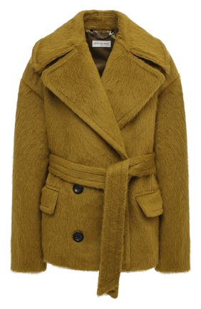 Женское шерстяное пальто DRIES VAN NOTEN зеленого цвета по цене 173500 руб., арт. 202-10261-1261 | Фото 1 Женское шерстяное пальто DRIES VAN NOTEN зеленого цвета, арт. 202-10261-1261 | Фото 1