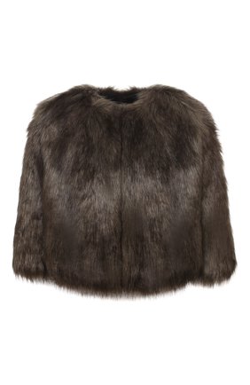Женская накидка DRIES VAN NOTEN хаки цвета по цене 69950 руб., арт. 202-10514-1123 | Фото 1 Женская накидка DRIES VAN NOTEN хаки цвета, арт. 202-10514-1123 | Фото 1