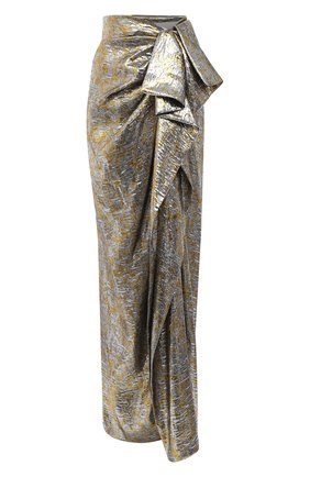 Женская юбка-макси DRIES VAN NOTEN серебряного цвета по цене 153000 руб., арт. 202-10897-1347 | Фото 1 Женская юбка-макси DRIES VAN NOTEN серебряного цвета, арт. 202-10897-1347 | Фото 1
