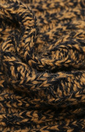 Женский шерстяной шарф-снуд DRIES VAN NOTEN коричневого цвета по цене 20750 руб., арт. 202-12206-1704 | Фото 2 Женский шерстяной шарф-снуд DRIES VAN NOTEN коричневого цвета, арт. 202-12206-1704 | Фото 2
