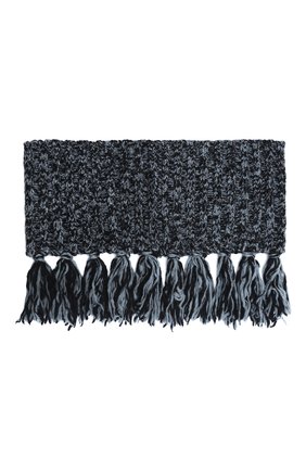 Женский шерстяной шарф-снуд DRIES VAN NOTEN синего цвета по цене 20750 руб., арт. 202-12206-1704 | Фото 1 Женский шерстяной шарф-снуд DRIES VAN NOTEN синего цвета, арт. 202-12206-1704 | Фото 1