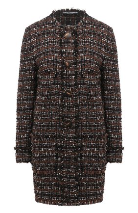 Женское пальто DOLCE & GABBANA коричневого цвета по цене 186500 руб., арт. F0AI0T/HUMEI | Фото 1 Женское пальто DOLCE & GABBANA коричневого цвета, арт. F0AI0T/HUMEI | Фото 1
