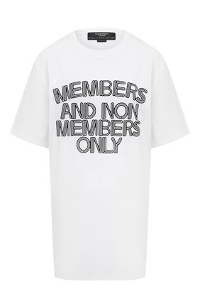Женская хлопковая футболка STELLA MCCARTNEY белого цвета по цене 23450 руб., арт. 569294/SMP89 | Фото 1 Женская хлопковая футболка STELLA MCCARTNEY белого цвета, арт. 569294/SMP89 | Фото 1