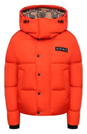 Женский пуховая куртка DSQUARED2 оранжевого цвета по цене 115500 руб., арт. S75AM0787/S53140 | Фото 1 Женский пуховая куртка DSQUARED2 оранжевого цвета, арт. S75AM0787/S53140 | Фото 1