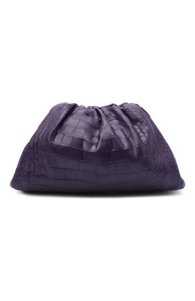 Женский клатч pouch из кожи аллигатора BOTTEGA VENETA фиолетового цвета по цене 2120000 руб., арт. 576227/VCPX0/AMIS | Фото 1 Женский клатч pouch из кожи аллигатора BOTTEGA VENETA фиолетового цвета, арт. 576227/VCPX0/AMIS | Фото 1 (Размер: large; Женское Кросс-КТ: Клатч-клатчи)