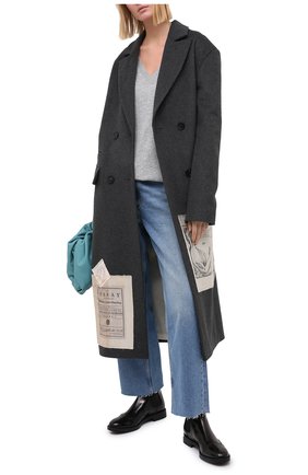 Женские комбинированные ботинки TOD’S черного цвета по цене 57550 руб., арт. XXW60C0DE31AKT | Фото 2 Женские комбинированные ботинки TOD’S черного цвета, арт. XXW60C0DE31AKT | Фото 2