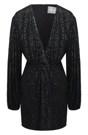 Женское платье с пайетками IN THE MOOD FOR LOVE черного цвета по цене 58950 руб., арт. NEW Y0UNG DRESS | Фото 1 Женское платье с пайетками IN THE MOOD FOR LOVE черного цвета, арт. NEW Y0UNG DRESS | Фото 1