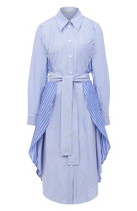 Женское хлопковое платье STELLA MCCARTNEY голубого цвета по цене 78050 руб., арт. 601667/SPA23 | Фото 1 Женское хлопковое платье STELLA MCCARTNEY голубого цвета, арт. 601667/SPA23 | Фото 1