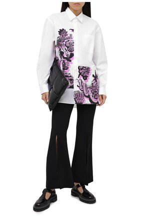 Женская хлопковая рубашка STELLA MCCARTNEY белого цвета по цене 47150 руб., арт. 601943/SPN09 | Фото 2 Женская хлопковая рубашка STELLA MCCARTNEY белого цвета, арт. 601943/SPN09 | Фото 2