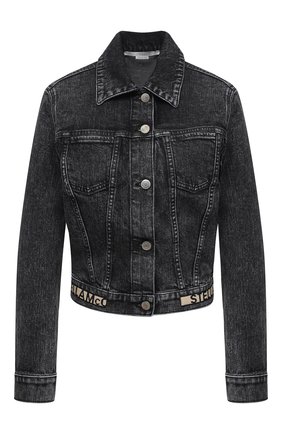 Женская джинсовая куртка STELLA MCCARTNEY серого цвета по цене 72400 руб., арт. 600260/S0H05 | Фото 1 Женская джинсовая куртка STELLA MCCARTNEY серого цвета, арт. 600260/S0H05 | Фото 1