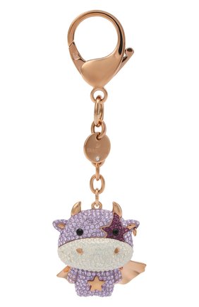 Женский брелок для сумки SWAROVSKI золотого цвета по цене 5980 руб., арт. 5552795 | Фото 1 Женский брелок для сумки SWAROVSKI золотого цвета, арт. 5552795 | Фото 1