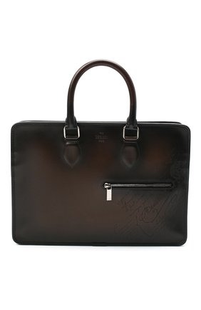 Мужской кожаный портфель BERLUTI коричневого цвета по цене 248000 руб., арт. M210739 | Фото 1 Мужской кожаный портфель BERLUTI коричневого цвета, арт. M210739 | Фото 1