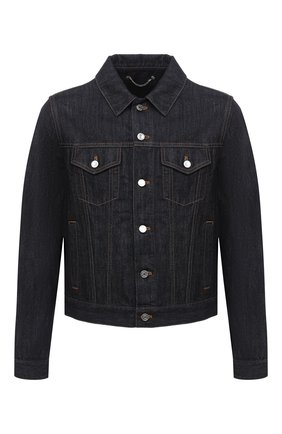 Мужская джинсовая куртка BERLUTI темно-синего цвета по цене 137000 руб., арт. R180BL91-002 | Фото 1 Мужская джинсовая куртка BERLUTI темно-синего цвета, арт. R180BL91-002 | Фото 1