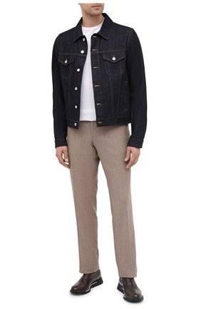Мужская джинсовая куртка BERLUTI темно-синего цвета по цене 137000 руб., арт. R180BL91-002 | Фото 2 Мужская джинсовая куртка BERLUTI темно-синего цвета, арт. R180BL91-002 | Фото 2