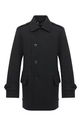 Мужской пальто DRIES VAN NOTEN серого цвета по цене 136000 руб., арт. 202-20515-1197 | Фото 1 Мужской пальто DRIES VAN NOTEN серого цвета, арт. 202-20515-1197 | Фото 1