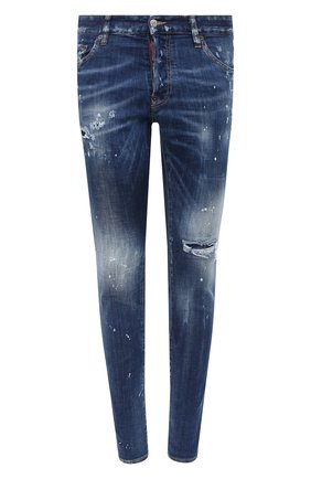 Мужские джинсы DSQUARED2 синего цвета по цене 49100 руб., арт. S71LB0773/S30342 | Фото 1 Мужские джинсы DSQUARED2 синего цвета, арт. S71LB0773/S30342 | Фото 1