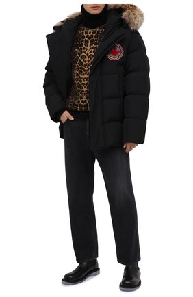 Мужская пуховик DSQUARED2 черного цвета по цене 125500 руб., арт. S74AM1073/S53141 | Фото 2 Мужская пуховик DSQUARED2 черного цвета, арт. S74AM1073/S53141 | Фото 2
