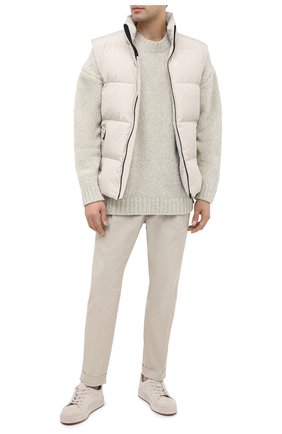 Мужской хлопковые брюки DSQUARED2 светло-серого цвета по цене 49100 руб., арт. S74KB0469/S41794 | Фото 2 Мужской хлопковые брюки DSQUARED2 светло-серого цвета, арт. S74KB0469/S41794 | Фото 2