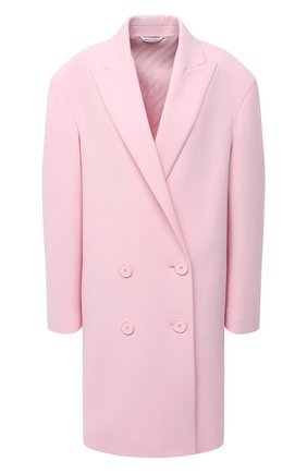 Женское шерстяное пальто GIVENCHY розового цвета по цене 227000 руб., арт. BWC06W127Y | Фото 1 Женское шерстяное пальто GIVENCHY розового цвета, арт. BWC06W127Y | Фото 1